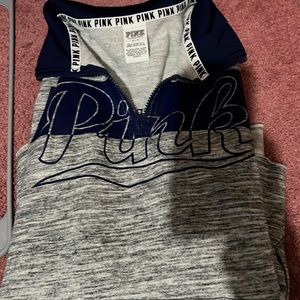 Pink Sweatshirt grey and purple
